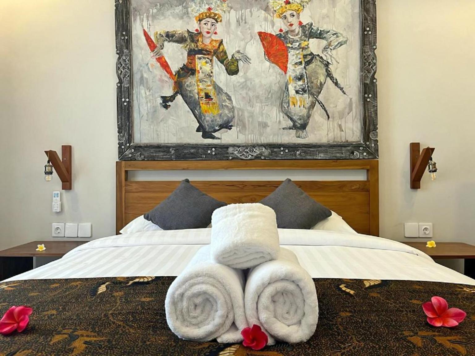 Pondok Eka Wood Ubud Værelse billede
